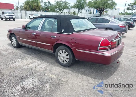 2005 Mercury Grand Marquis Ls/Lse из США, поврежденный, VIN 2MEHM75W45X663575